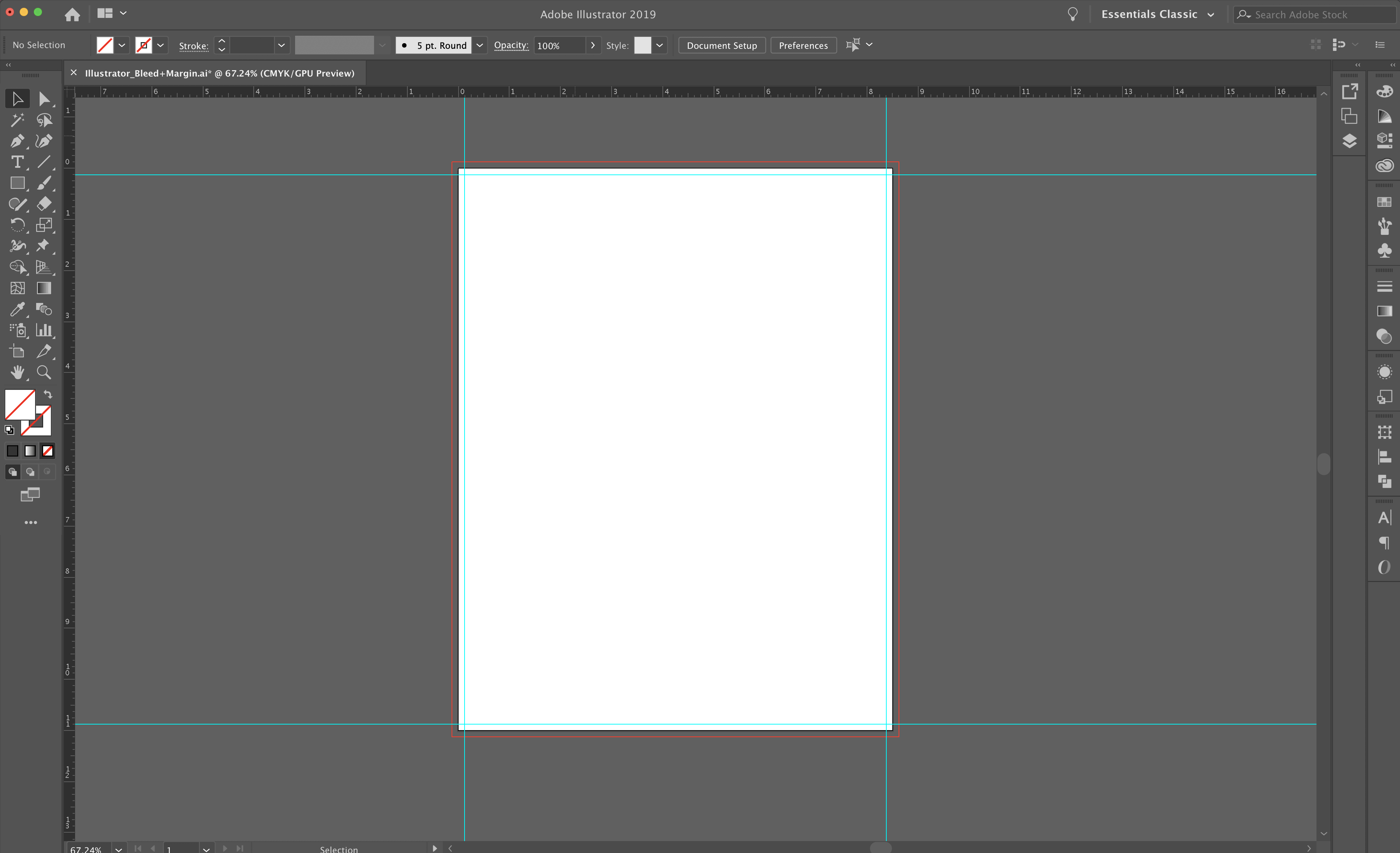 PrintingCenterUSA Bleeds Tutorial Illustrator